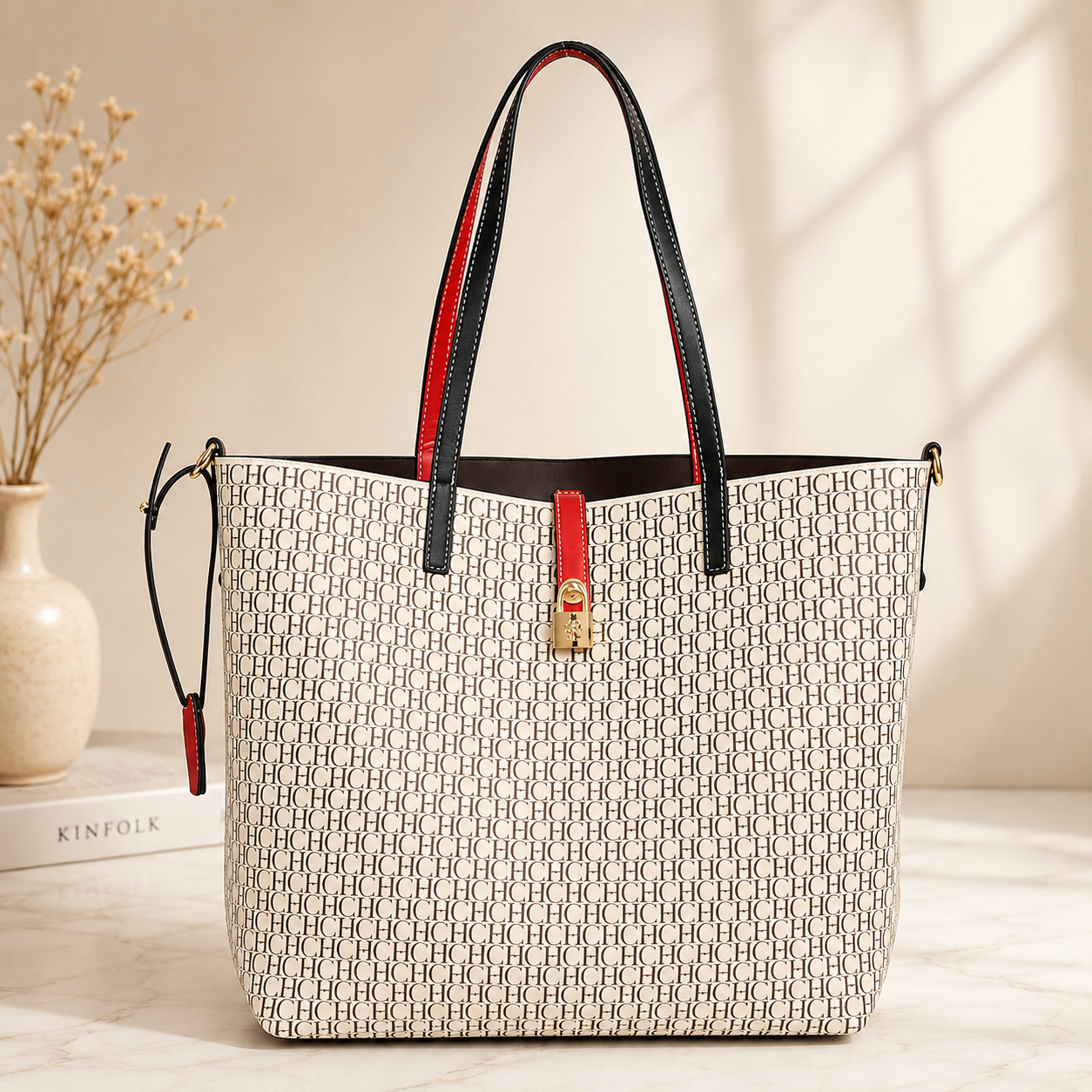Luna Monogram Tote Bag