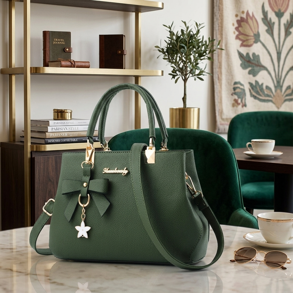 Ruby Elegance Handbag